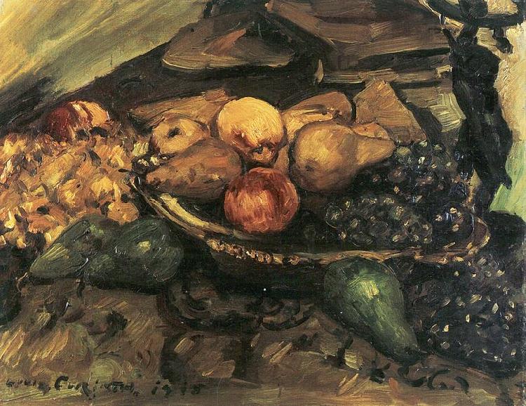 Lovis Corinth Fruchtestillleben